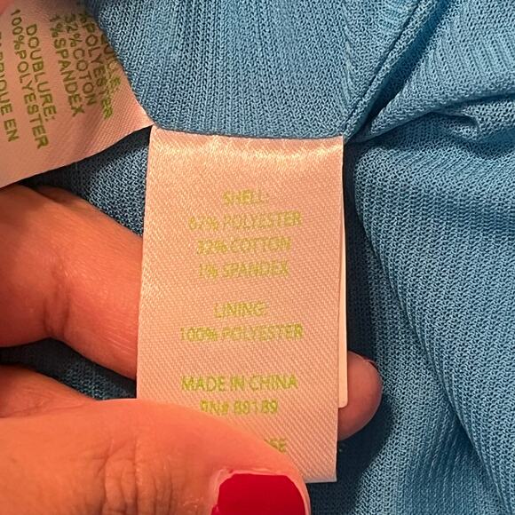 Lilly Pulitzer Charlena Shift Dress Ariel Blue - Picture 11 of 11